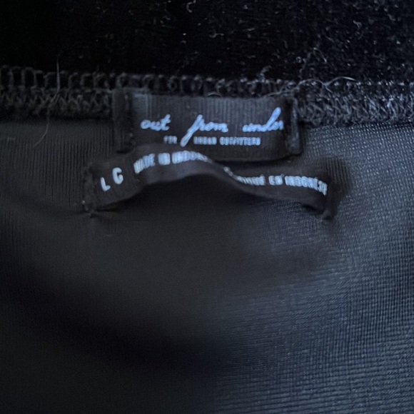 Urban outfitters large velvet strapless - Picture 4 of 5